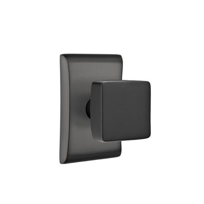 Emtek Dummy Knobset w/ Neos Rosette and Square Knob
