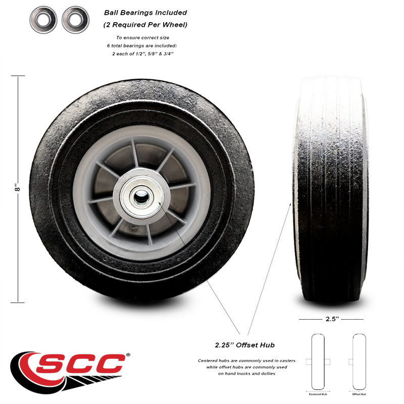 Flat Free Casters