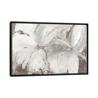 " Silver Floral " by Asia Jensen