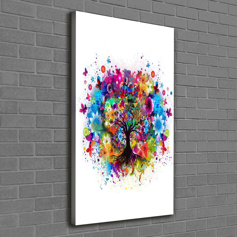 Abstract Tree - Wrapped Canvas Print