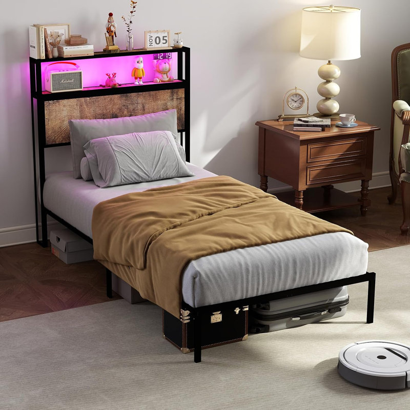 Metal Bed, Single (3')