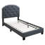 Lit plateforme tapissier en bois massif-347772132-347772134