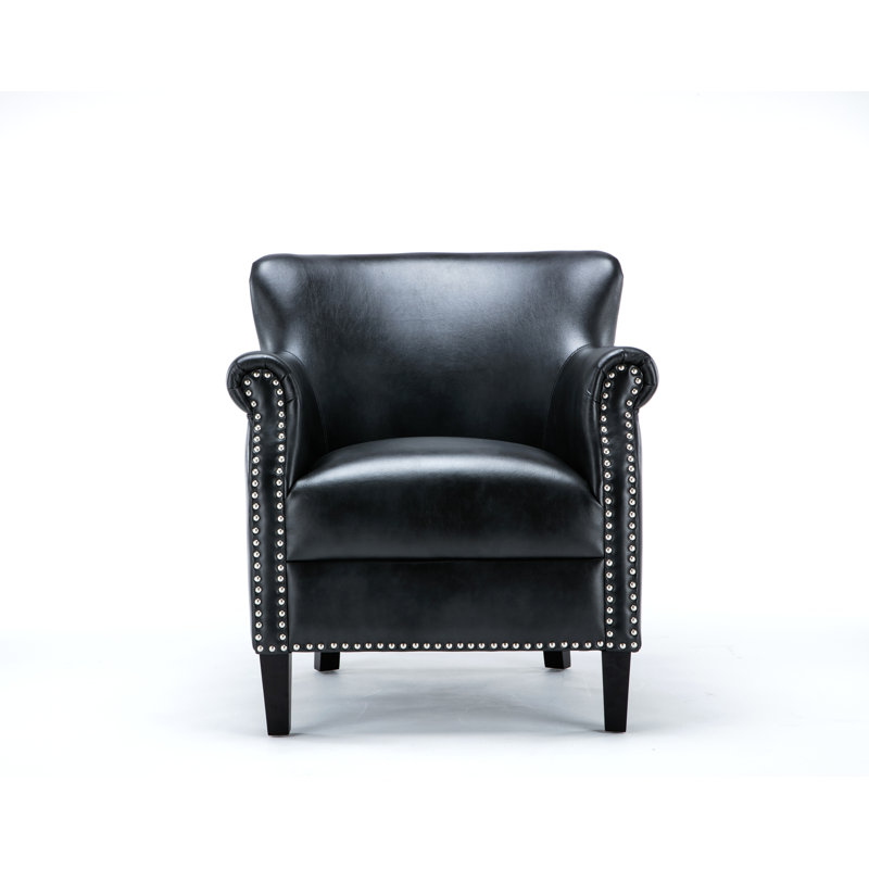 Fauteuil club Hadley, Gris foncé