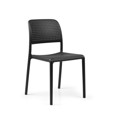 Swarthofthi Patio Dining Side Chair with Cushion