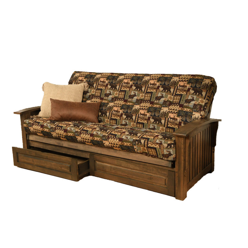 Structure de futon pleine largeur et matelas 83 po Stratford, Oui, Chalet de Pierre le Grand