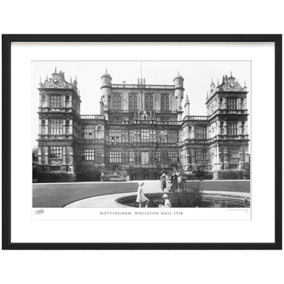 Nottingham, Wollaton Hall 1928 - Single Picture Frame Print