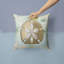 Sand Dollar Beige/Gold Indoor/Outdoor Throw Pillow-22324657