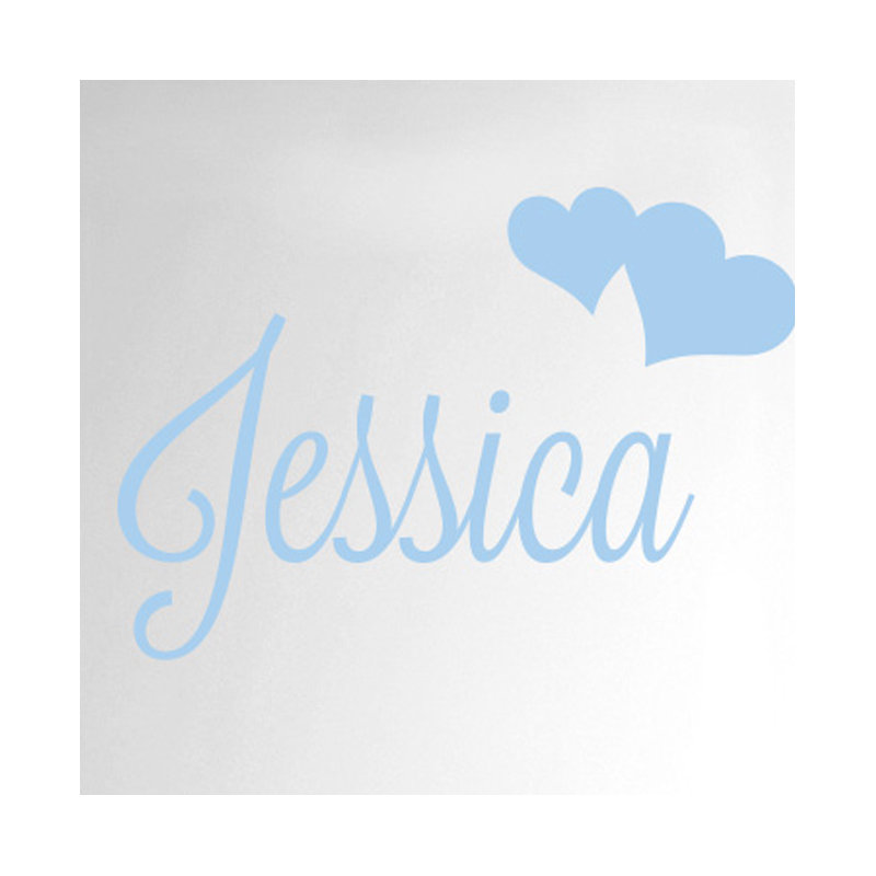 Wall Decal, Light Blue, Yes