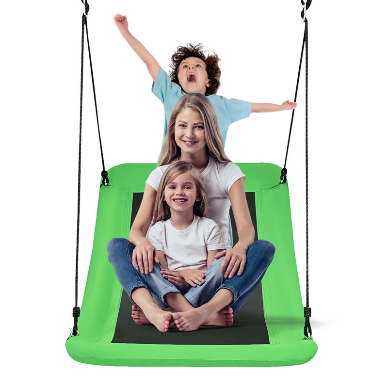 Siège de balançoire en tissu, Vert