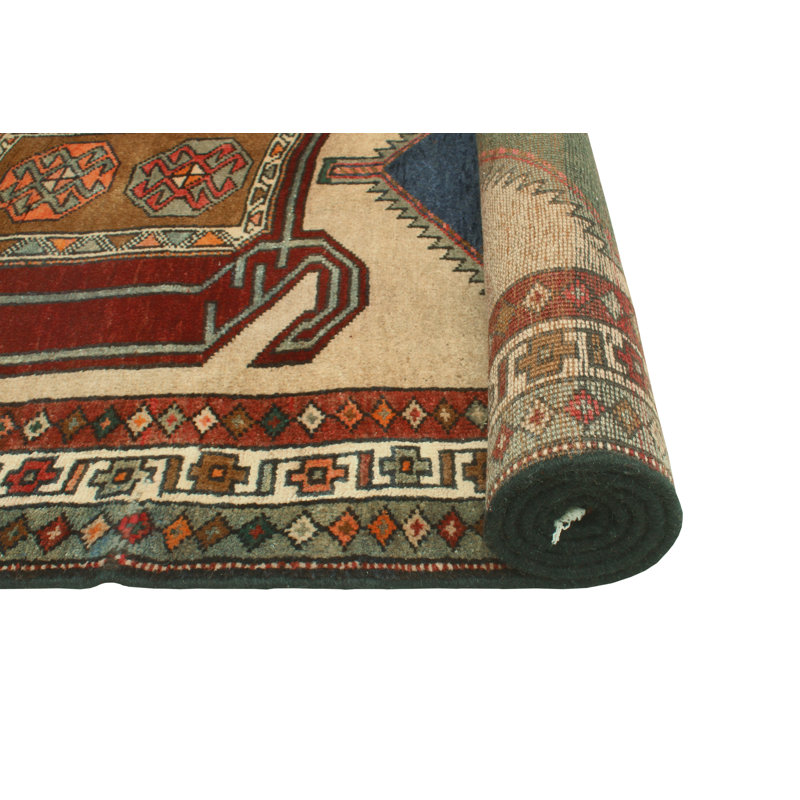 Khylar Distressed Bamdad Beige Runner