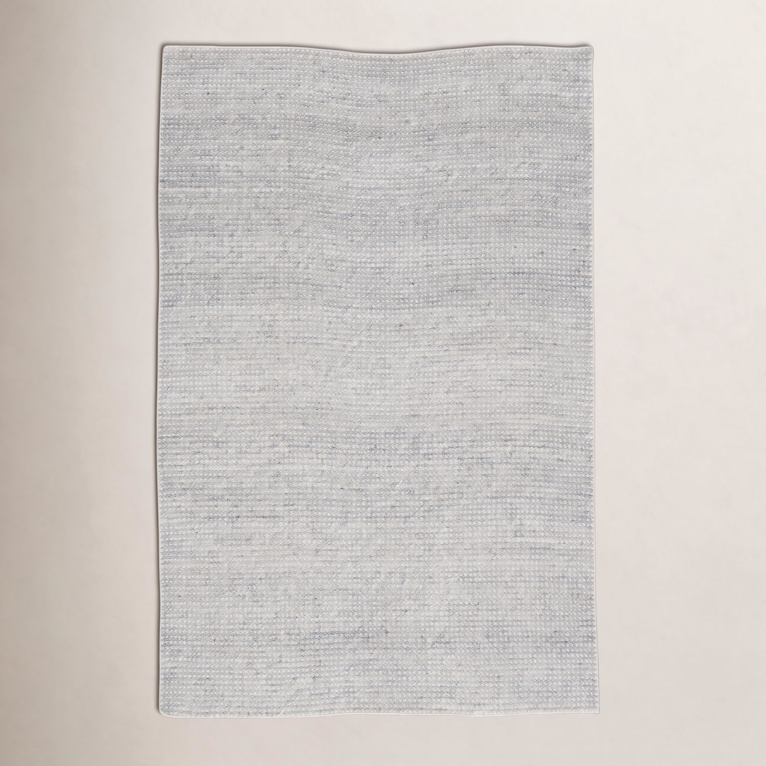 Brynn Gray Hand-Woven Outdoor Rug, Rectangle 5' x 8'
