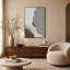 Art moderne sur toile encadrée en aluminium