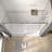 60 in. W X 74 in. H Double Sliding Frameless Shower Door with 5/16 in. (8mm) Clear Glass-109013694