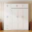 Lit escamotable mural avec armoire supérieure-214507343