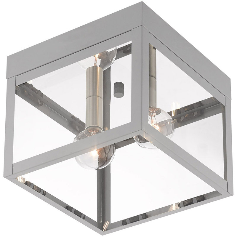 Anatolio Flush Mount, Nordic Gray
