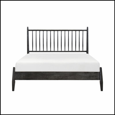 Stylish Bed with Solid Support, Elegant Headboard, and Easy Setup for Comfortable Sleep and Modern Bedrooms. by Red Barrel Studio