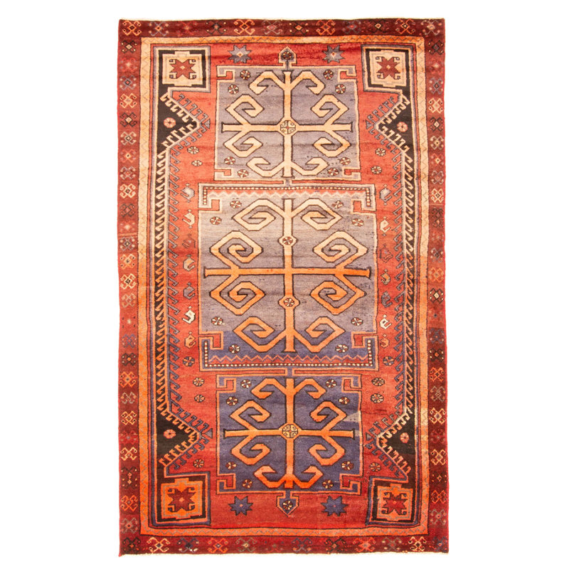 Tapis bleu Konya Anatolian 4 pi 7 po x 7 pi 9 po