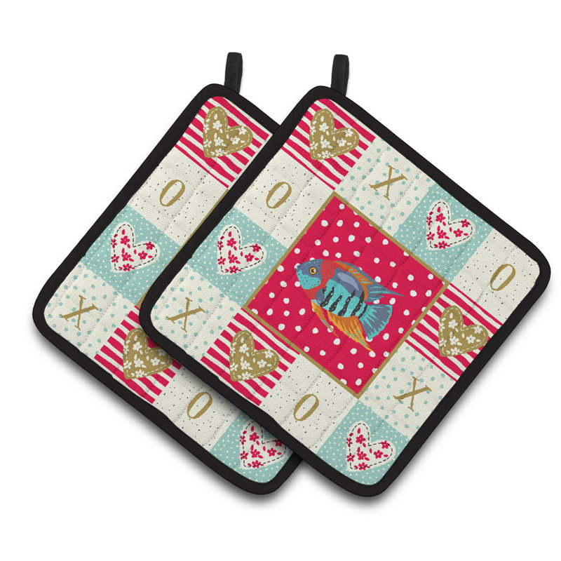Caroline's Treasures Polyester Potholder Set