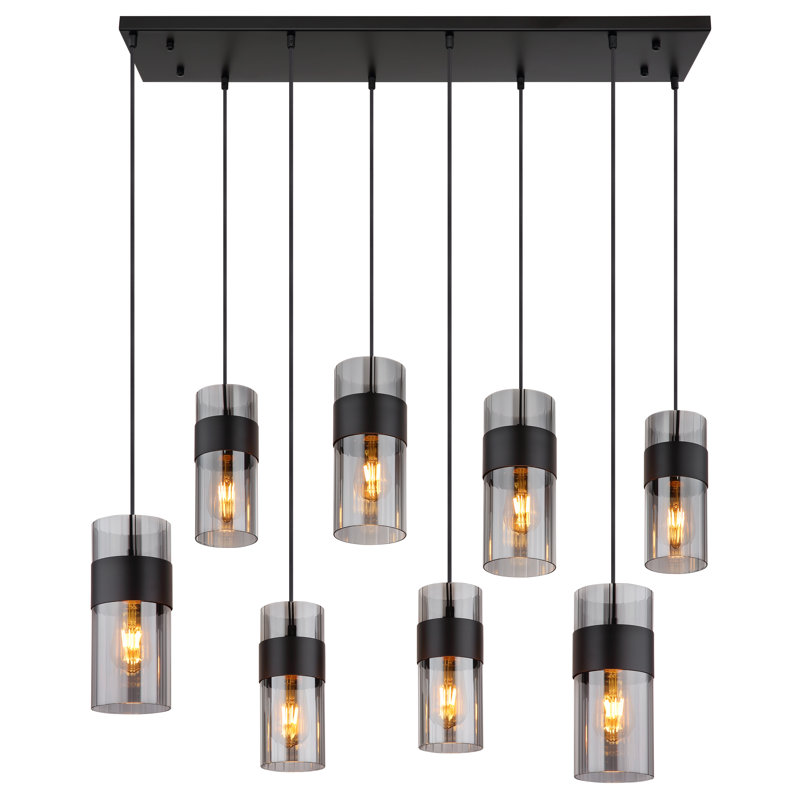 Natily 8 - Light Matte Black Pendant