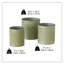 Ensemble de cache-pots en métal 3 pièces