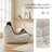Luxury Accent Chair with Button-Tufted Detail in Microfiber-598726279