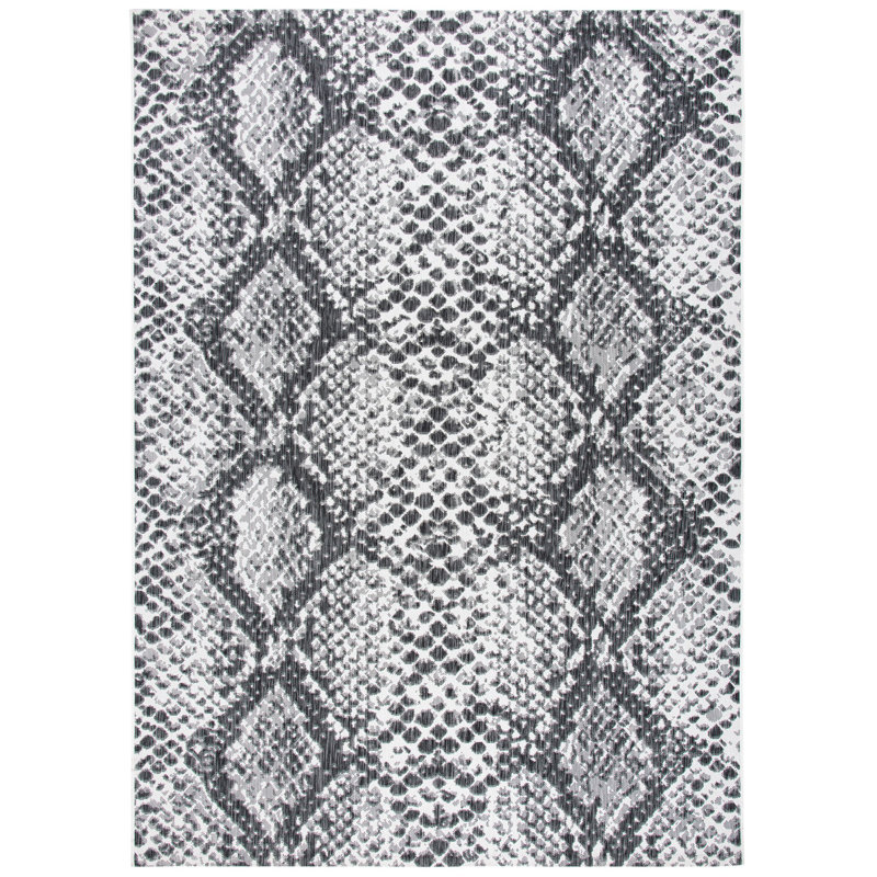 Tapis d'intérieur / extérieur à imprimé animal Aure Performance, Rectangle 8 pi x 10 pi