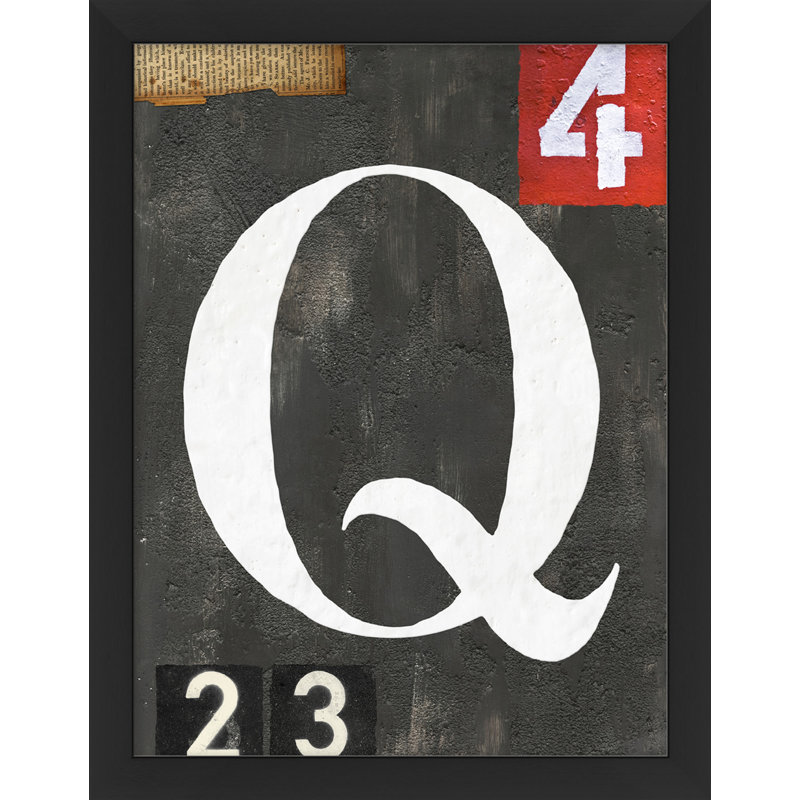 Alphabet "Q" Print