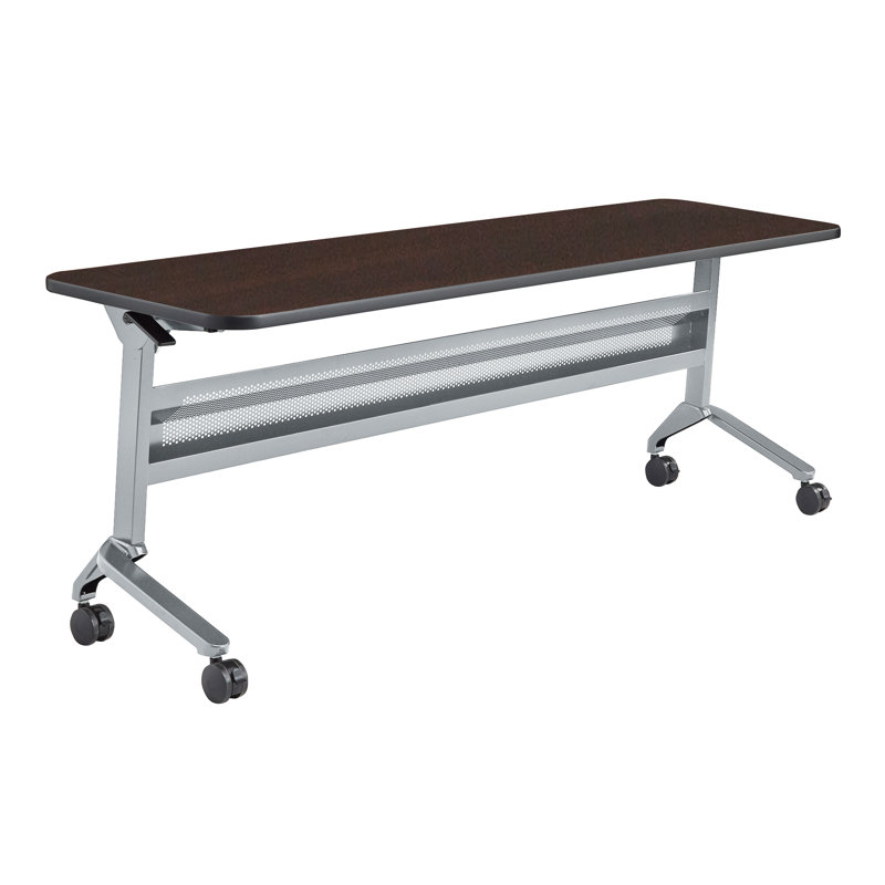 Table de formation Flip-N-Go rectangulaire, LPL, Noir, noir, noir, noir, Moka, H 29 po x L 60 po x l 18 po