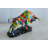 Nifao Resin Bull Statue- Multicolor Swirl Indoor/Outdoor Charging Bull Sculpture,Abstract Yellow,Blue,Red &Violet Design with Gold Horns on Glossy Black Base for Homes, Offices 14" x 4" x 9"H-14679757
