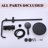 Pressure-Balanced (Temperature And Volume) Complete Shower System with Rough in-Valve