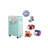 Rolling Slim Laundry Basket on Wheels, Foldable Laundry Hamper with Handle, Collapsible Laundry Sorter and Organizer, Tall Storage Basket Bin-552256822