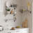 Large Wall Mounted Shelves Set Of 2 - Sturdy Metal Brackets, Easy-To-Install Floating Display Ledges For Living Room, Bathroom, Bedroom, Kitchen, Laundry Room-794918134
