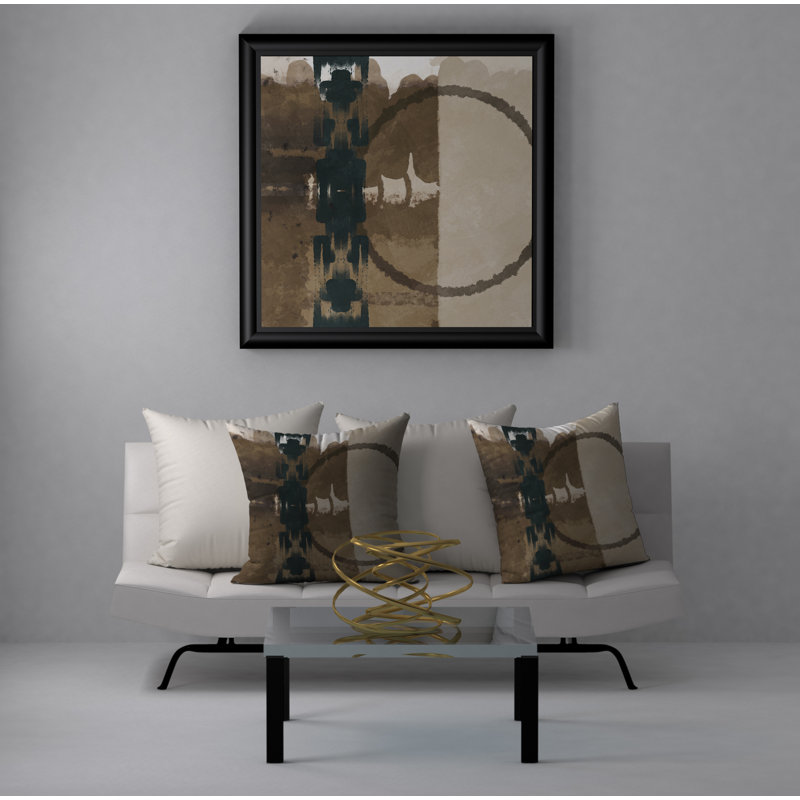 Housse de coussin carrée à fossette K.O., 24" X 24"