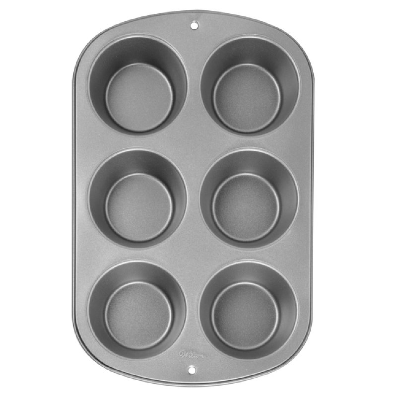 Wilton Non-Stick Jumbo 6-Cup Muffin Pan