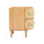 35 cm W Solid Wood Bedside Table-1639181921