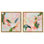 «Blush Boho», reproduction d'art sur toile, art abstrait pastel