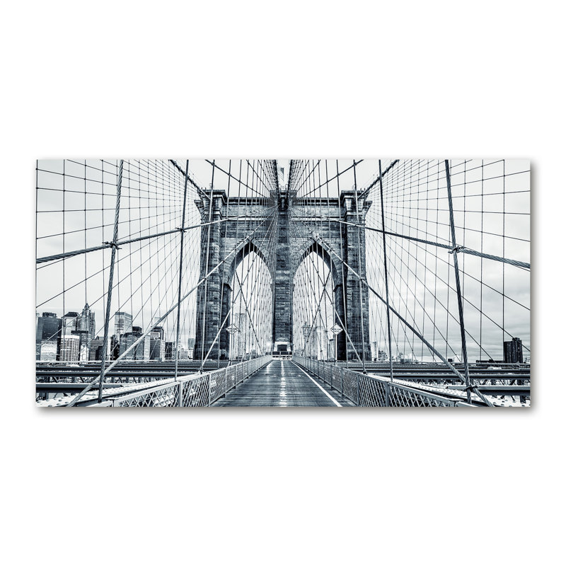 Brooklyn Bridge - Wrapped Canvas Print