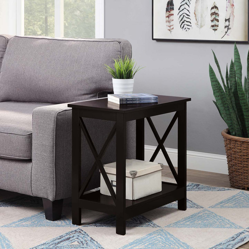 Bamard End Table, Espresso