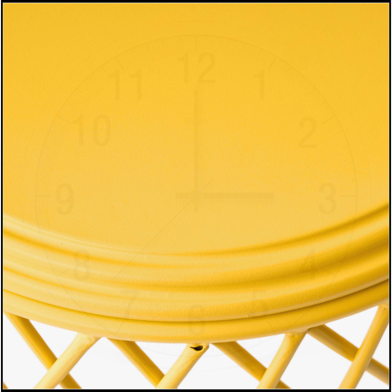 TABLE D'APPOINT 19,75 ALAMERAS, Jaune