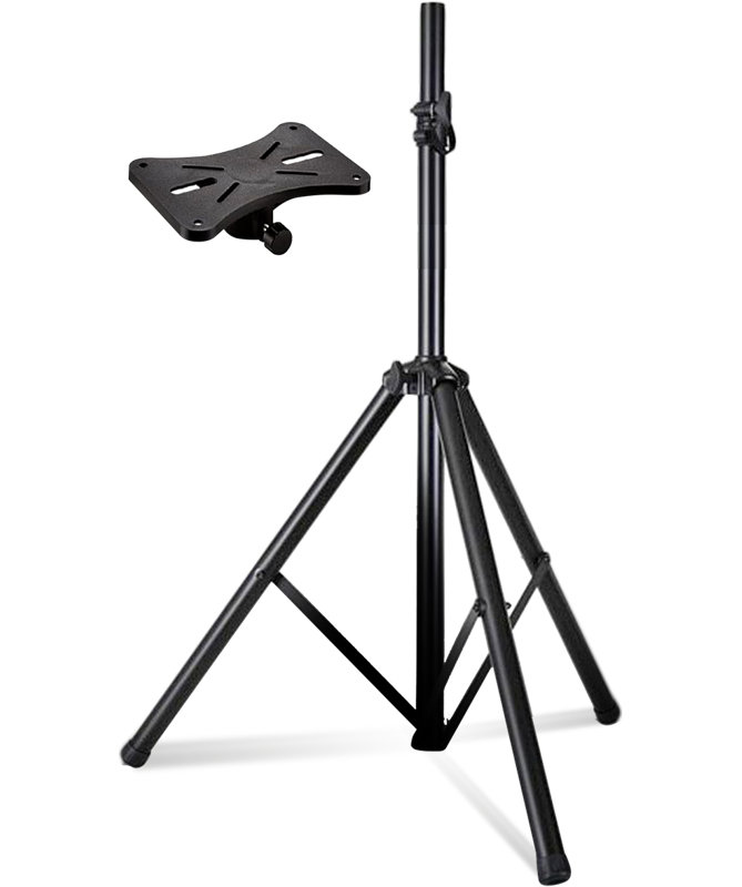 5 supports de haut-parleurs de studio à hauteur réglable avec trépied et support de 35 mm