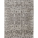 Eastfield Abstract Area Rug in Gray