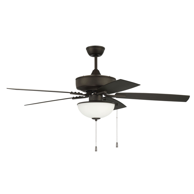 Ceiling Fan with LED Lights, Espresso