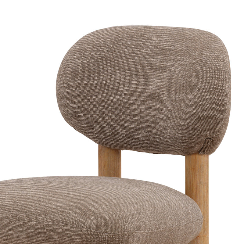 Renad Dining Chair, Brown