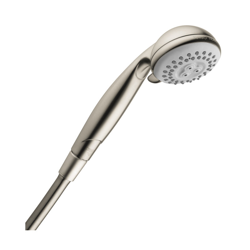 Power Croma Multi Function Handheld Shower Head, Brushed Nickel