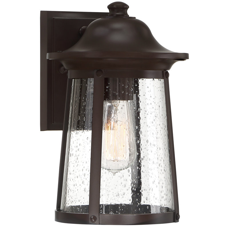 Lanterne murale d'extérieur Western, H 12,25 po x l 7,5 po x P 9,25 po