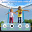 SENCHO GINSYTALIOR Round Backyard Trampoline with Safety Enclosure-1186249044