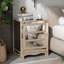 Armoire d'extraction 3 tiroirs Champagne