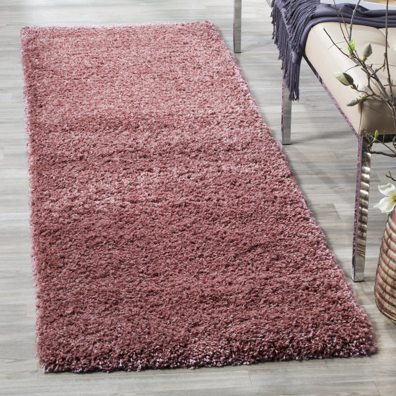 Tapis rose Margit, Tapis de couloir 2 pi 3 po x 13 pi