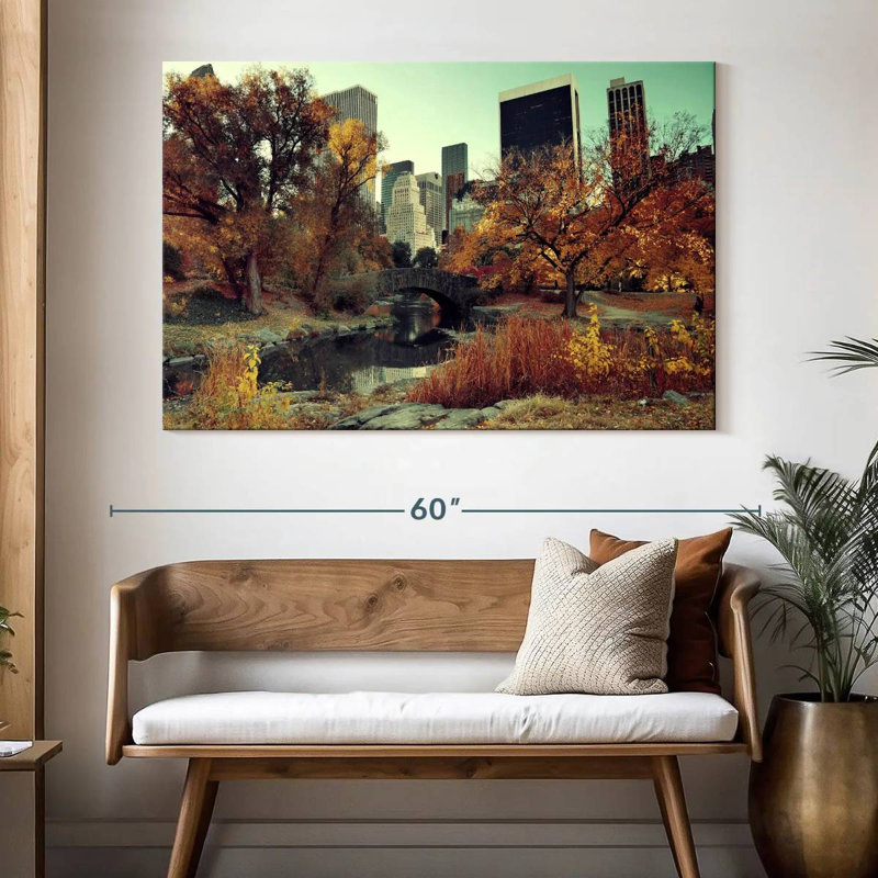 Ravi Central Park - automne, H 34 po x l 51 po