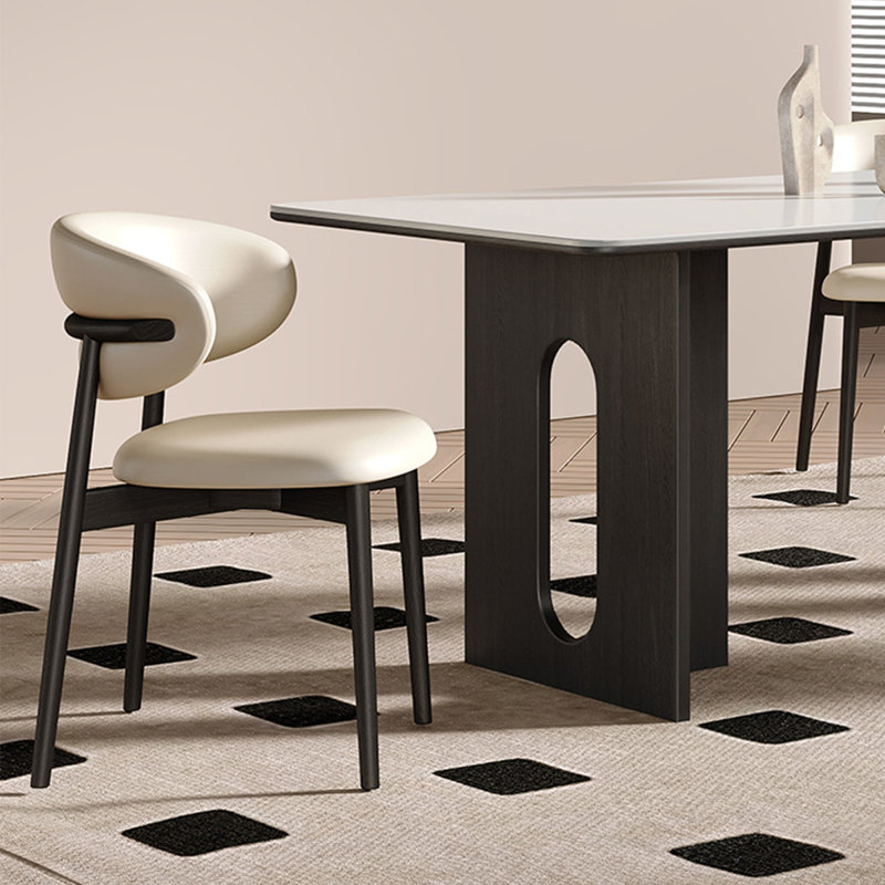 Table de style japonais d'inspiration française, 7, H 29,5 po x L 86,6 po x l 35,4 po